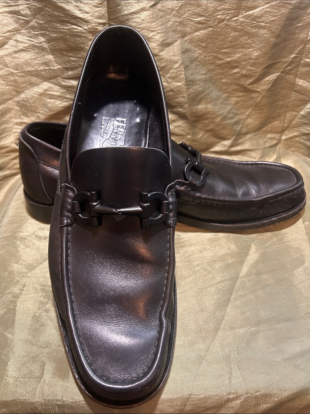 Salvatore Ferragamo men’s leather shoes